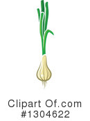 Green Onion Clipart #1304622 by Vector Tradition SM