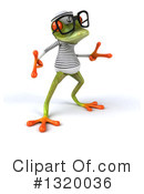 Green Sailor Frog Clipart #1320036 by Julos