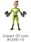 Green Super Hero Clipart #1296110 by Julos