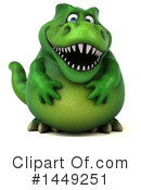 Green T Rex Clipart #1449251 by Julos