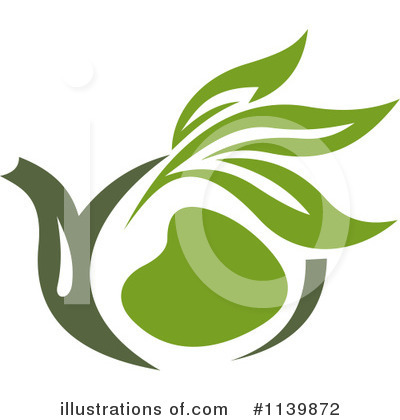 Royalty-Free (RF) Green Tea Clipart Illustration by Vector Tradition SM - Stock Sample #1139872