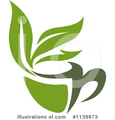 Royalty-Free (RF) Green Tea Clipart Illustration by Vector Tradition SM - Stock Sample #1139873