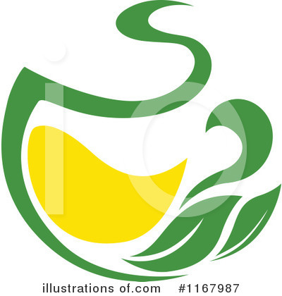 Royalty-Free (RF) Green Tea Clipart Illustration by Vector Tradition SM - Stock Sample #1167987