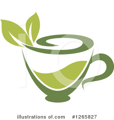 Royalty-Free (RF) Green Tea Clipart Illustration by Vector Tradition SM - Stock Sample #1265827
