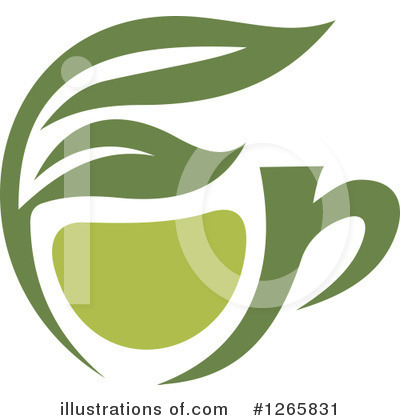 Royalty-Free (RF) Green Tea Clipart Illustration by Vector Tradition SM - Stock Sample #1265831