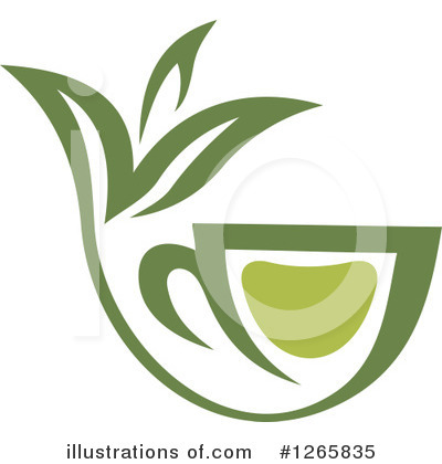Royalty-Free (RF) Green Tea Clipart Illustration by Vector Tradition SM - Stock Sample #1265835