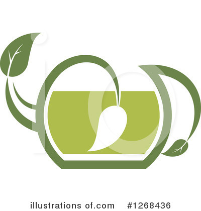 Royalty-Free (RF) Green Tea Clipart Illustration by Vector Tradition SM - Stock Sample #1268436