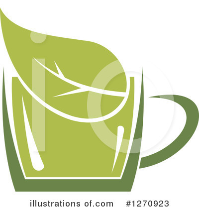 Royalty-Free (RF) Green Tea Clipart Illustration by Vector Tradition SM - Stock Sample #1270923