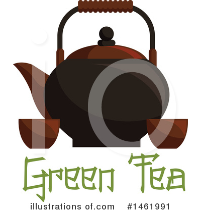 Royalty-Free (RF) Green Tea Clipart Illustration by Vector Tradition SM - Stock Sample #1461991