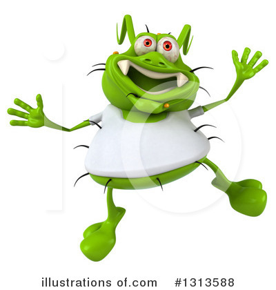 Green Germ Clipart #1313588 by Julos