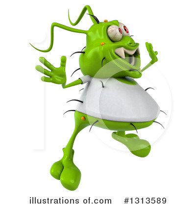 Green Germ Clipart #1313589 by Julos