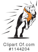 Greyhound Clipart #1144204 by patrimonio