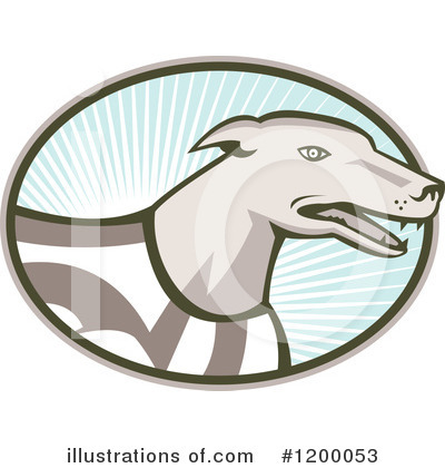 Greyhound Clipart #1200053 by patrimonio