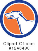 Greyhound Clipart #1248490 by patrimonio
