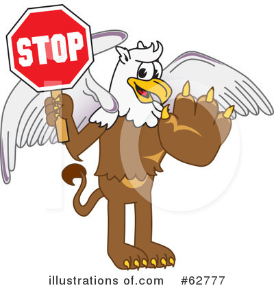 Royalty-Free (RF) Griffin Character Clipart Illustration by Mascot Junction - Stock Sample #62777
