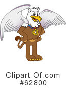 Griffin Character Clipart #62800 by Mascot Junction