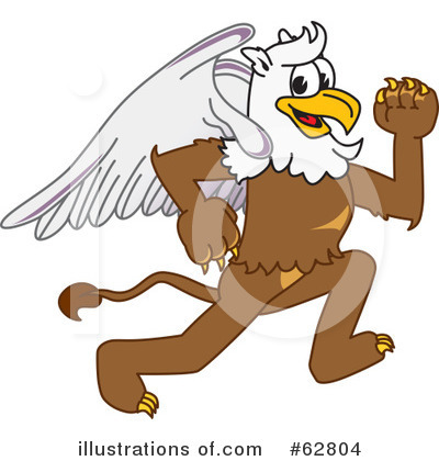 Royalty-Free (RF) Griffin Character Clipart Illustration by Mascot Junction - Stock Sample #62804