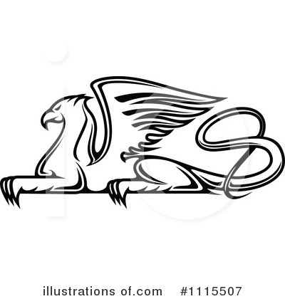 Griffin Clipart #1115507 by Vector Tradition SM