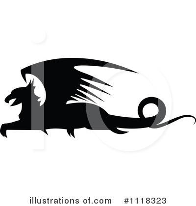 Royalty-Free (RF) Griffin Clipart Illustration by Vector Tradition SM - Stock Sample #1118323