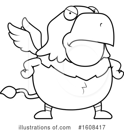 Royalty-Free (RF) Griffin Clipart Illustration by Cory Thoman - Stock Sample #1608417