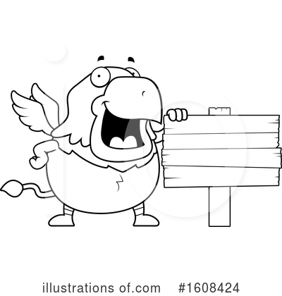 Royalty-Free (RF) Griffin Clipart Illustration by Cory Thoman - Stock Sample #1608424