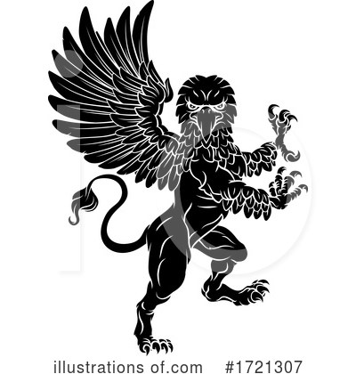 Griffin Clipart #1721307 by AtStockIllustration