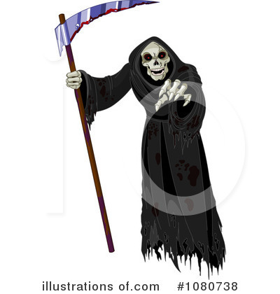 Grim Reaper Clipart #1080738 by Pushkin