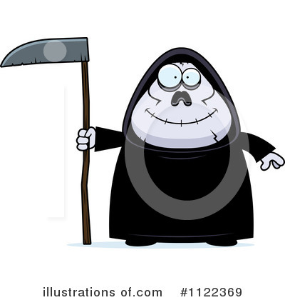 Royalty-Free (RF) Grim Reaper Clipart Illustration by Cory Thoman - Stock Sample #1122369