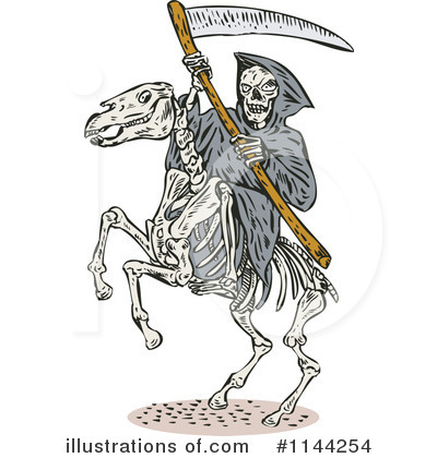 Grim Reaper Clipart #1144254 by patrimonio