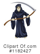 Grim Reaper Clipart #1182427 by AtStockIllustration