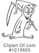 Grim Reaper Clipart #1213620 by toonaday