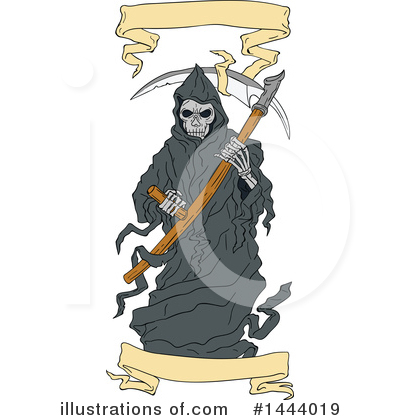 Grim Reaper Clipart #1444019 by patrimonio