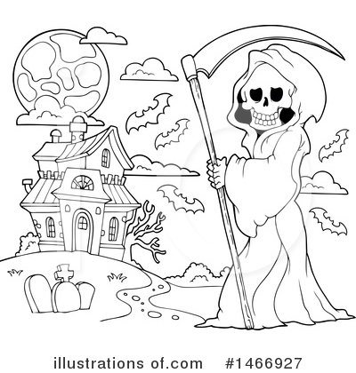 Grim Reaper Clipart #1466927 by visekart