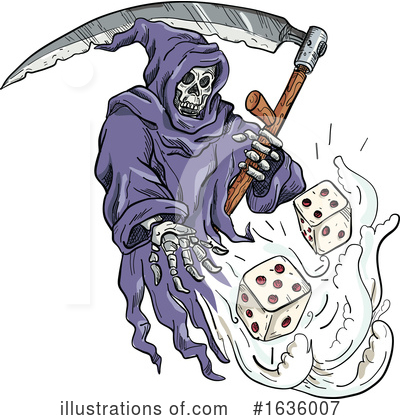 Grim Reaper Clipart #1636007 by patrimonio