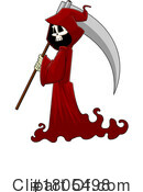 Grim Reaper Clipart #1805498 by Hit Toon