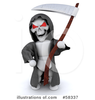 Grim Reaper Clipart #58337 by KJ Pargeter