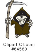 Grim Reaper Clipart #64560 by Dennis Holmes Designs