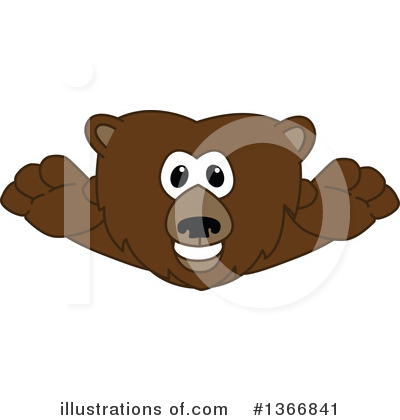 Royalty-Free (RF) Grizzly Bear Clipart Illustration by Mascot Junction - Stock Sample #1366841