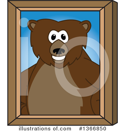 Royalty-Free (RF) Grizzly Bear Clipart Illustration by Mascot Junction - Stock Sample #1366850