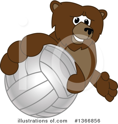 Grizzly Bear Clipart #1366856 by Mascot Junction