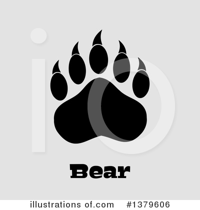 Grizzly Bear Clipart #1379606 by Hit Toon