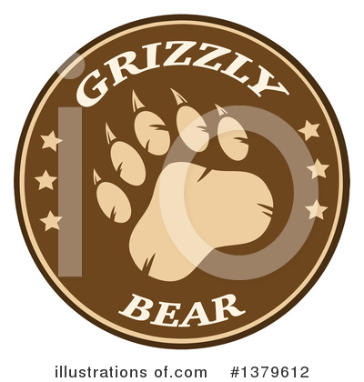 Paw Prints Clipart #1379612 by Hit Toon