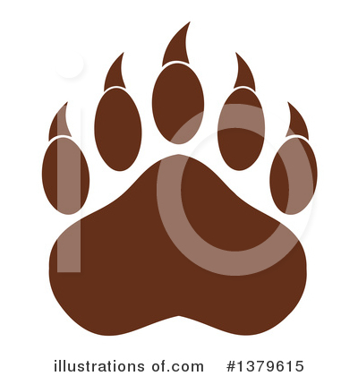 Royalty-Free (RF) Grizzly Bear Clipart Illustration by Hit Toon - Stock Sample #1379615