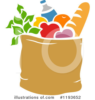 Royalty-Free (RF) Groceries Clipart Illustration by BNP Design Studio - Stock Sample #1193652