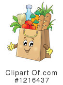 Groceries Clipart #1216437 by visekart