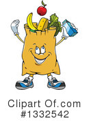 Groceries Clipart #1332542 by Vector Tradition SM