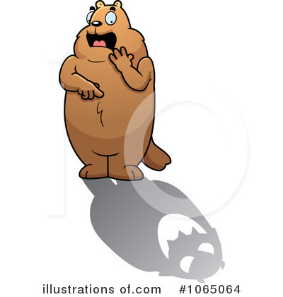 Royalty-Free (RF) Groundhog Clipart Illustration by Cory Thoman - Stock Sample #1065064