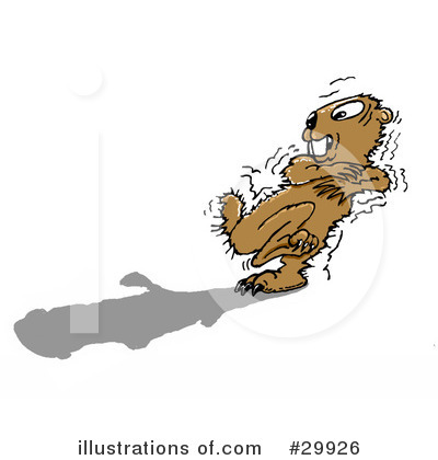 Groundhog Clipart #29926 by Spanky Art