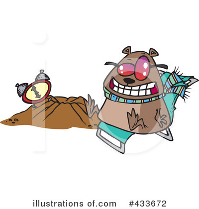 Groundhog Clipart #433672 by toonaday