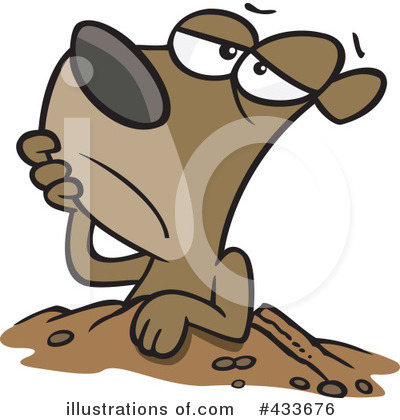 Groundhog Clipart #433676 by toonaday